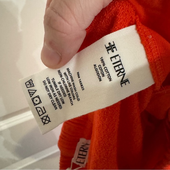 Eterne Boyfriend Pocket Sweatpants Poppy Red - Picture 9 of 12